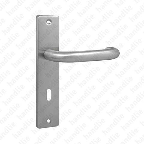 P.IN.8541 - Lever handle pair - Stainless Steel