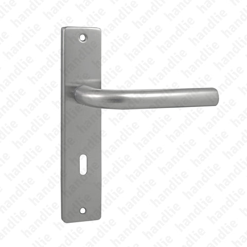 P.IN.8542 - Lever handle pair - Stainless Steel
