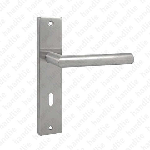 P.IN.8544 - Lever handle pair - Stainless Steel