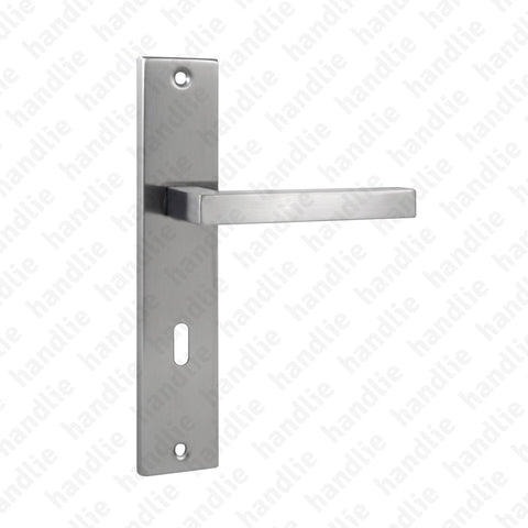P.IN.8553 - Lever handle pair - Stainless Steel