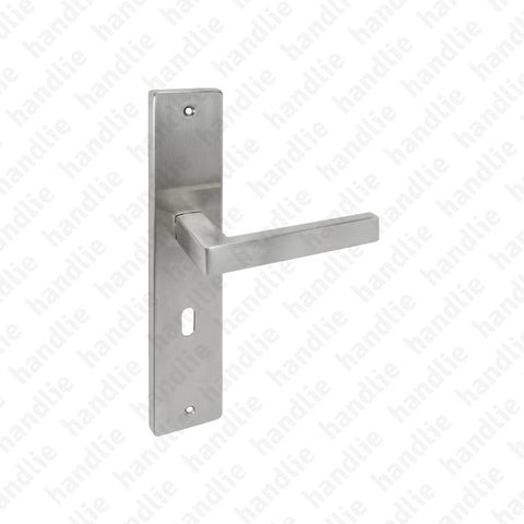 P.IN.8557 - Lever handle pair - Stainless Steel