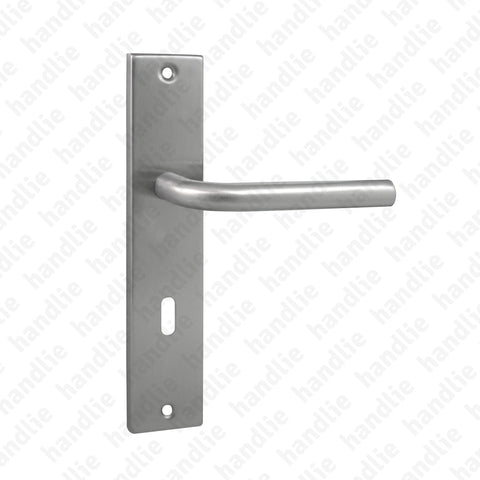 P.IN.8562.A - Lever handle pair - Stainless Steel