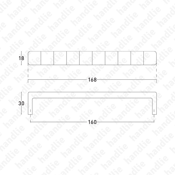 PM.7619 | SIDEWALK - Furniture pull handle