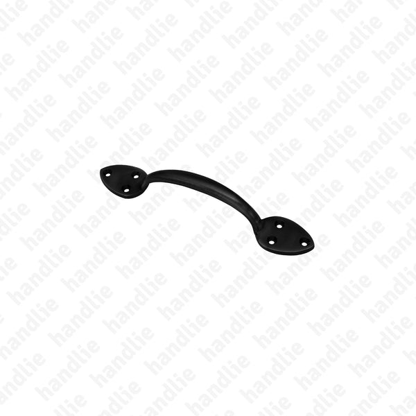PM.7910 - Furniture pull handles - Brass and Matt Black