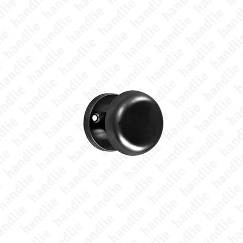 PR.5320 - Single turning knob - Matt Black