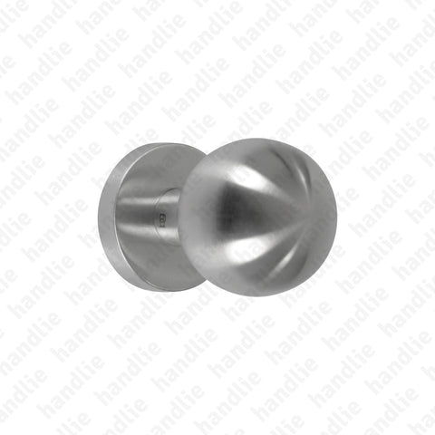 P.IN.8004.B - Knob Pair (Ø50) - Stainless Steel