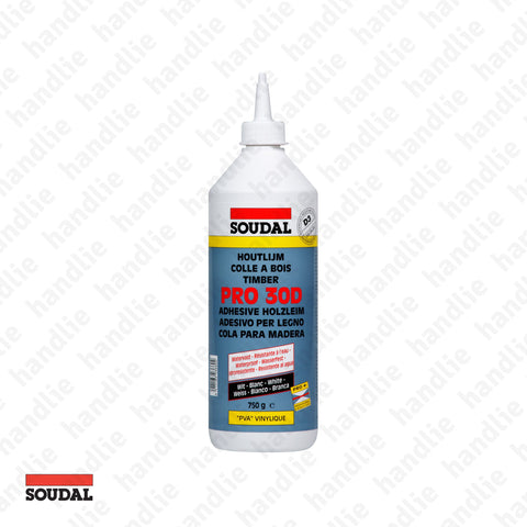 PRO.30D - SOUDAL - White adhesive for wood - D3