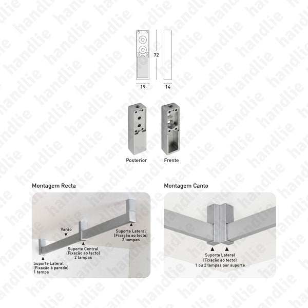 S.251 - Side support for rail VAR.250