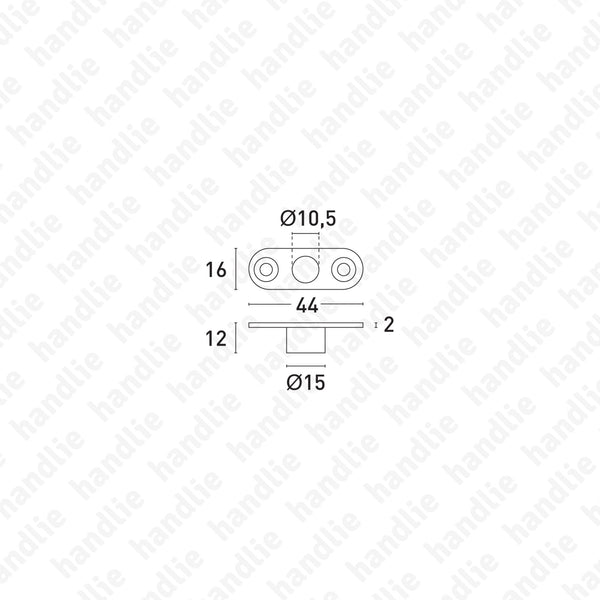 S.476 - Rod guide plate