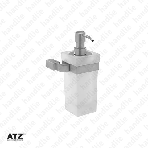 WC.6288 6275 Series - Frosted glass soap dispenser - Stainless Steel