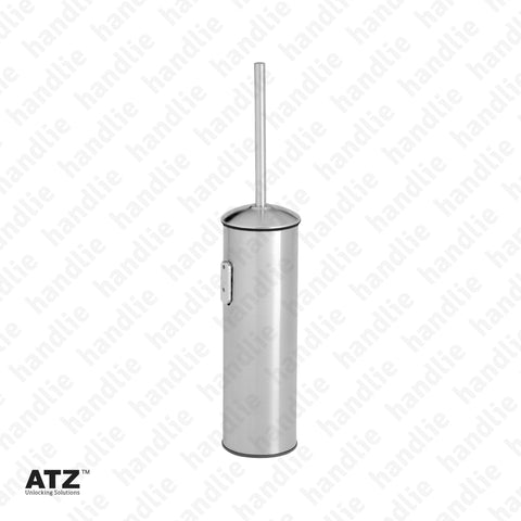 WC.6410 6400 Series - Round toilet brush and holder - Stainless Steel