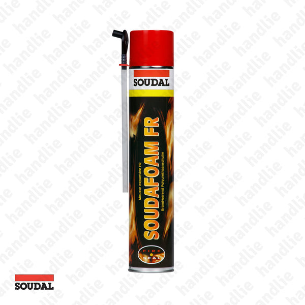 Soudafoam FR Fire Retardant - SOUDAL - Manual - Fire retardant one component expanding polyurethane foam