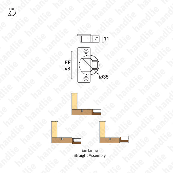C2ABN99AC - Salice Hinge