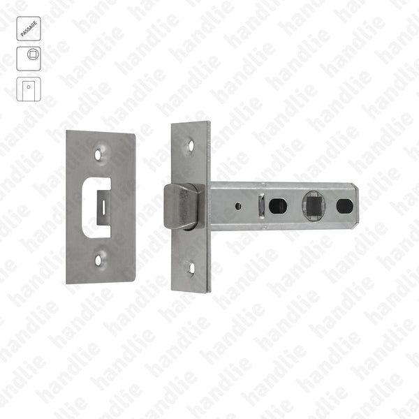 T.1505.1.00 - Tubular passage latch - Stainless Steel