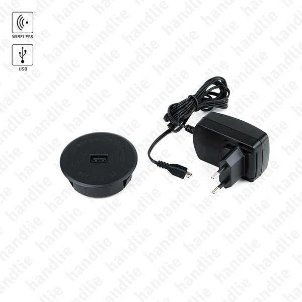 TE.377 - QI Wireless charger + USB