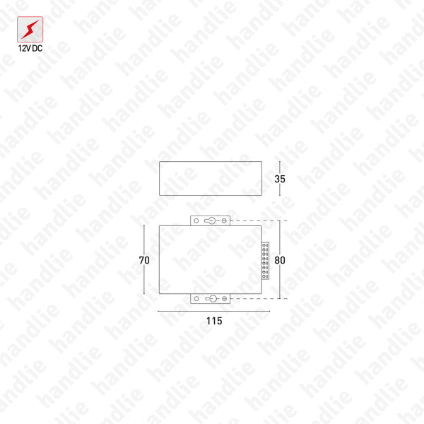 TRE.TA.6800K5A 12V - Transformer / Power Supply