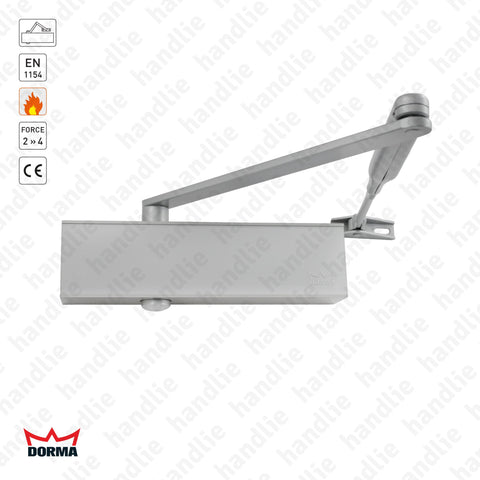TS 73V - Overhead door closer with link arm - Intensive use - Force 2/4 - 80Kg