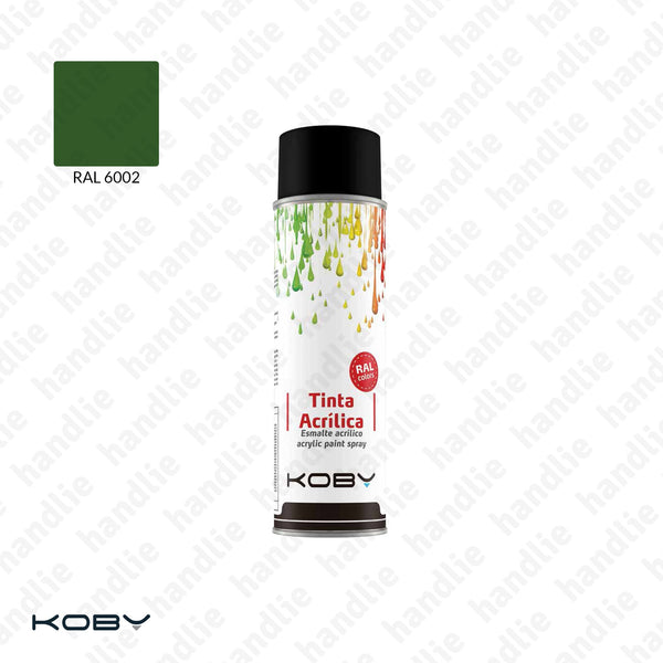 ACRYLIC SPRAY PAINTS - Leaf Green RAL 6002